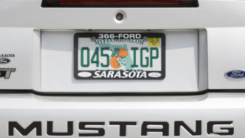 Fines & Jail Time? Florida Isn’t Messing Around With License Plate Frames