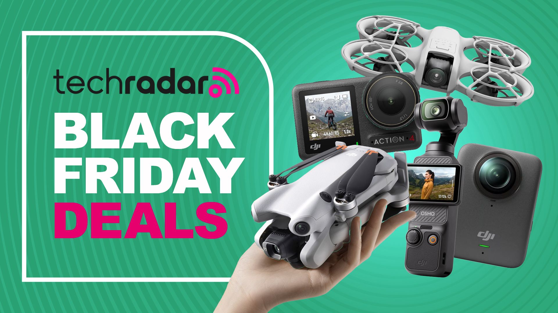 Black Friday DJI deals – record-low prices on drones, action cameras and more