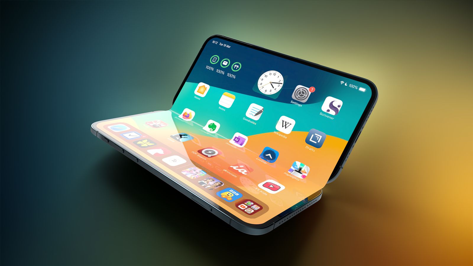 Design details of Apple’s iPhone Fold have been Exposed