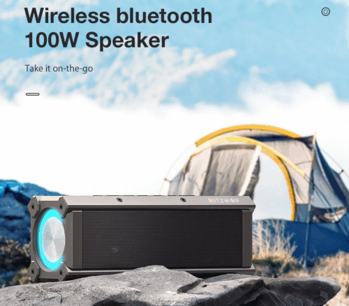 WA3 100W Bluetooth Speaker Now on Banggood