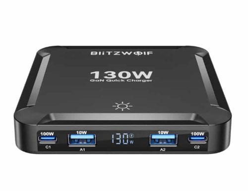 BlitzWolf BW-S32 130W 5-in-1 USB PD Digital Display Charger Review-Comprehensive Power for All Your Devices