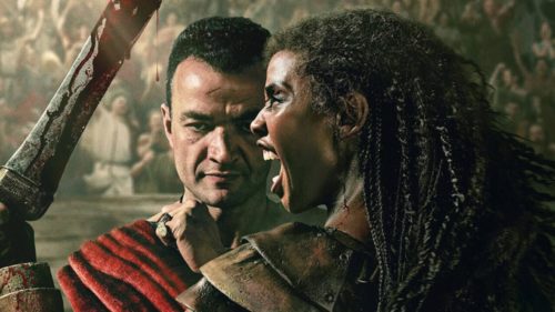 What is the release date for Spartacus: House of Ashur episodes 1 and 2 on Starz?