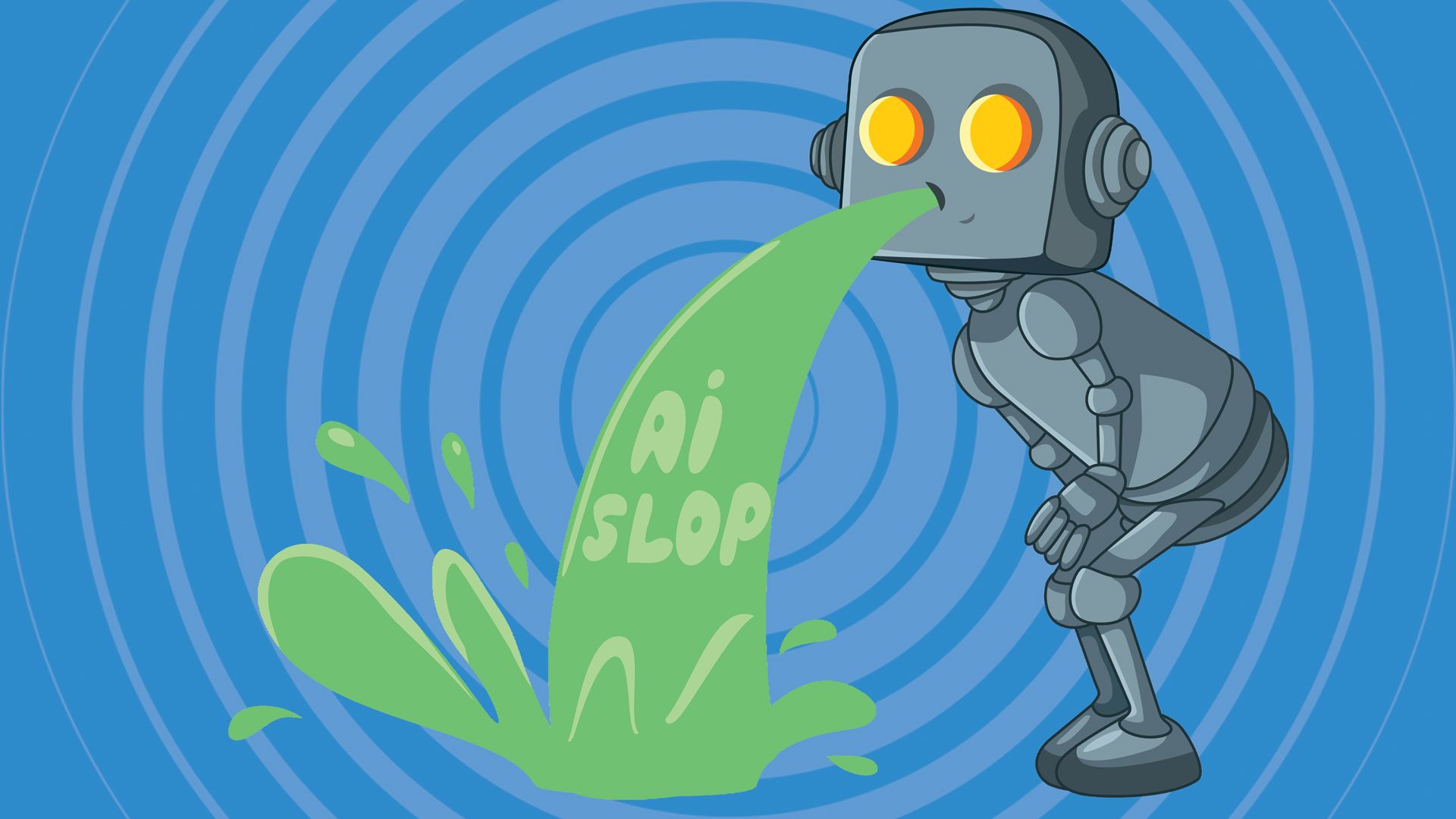 We filled the internet with garbage, and now Slop is the word of the year — nice going, AI
