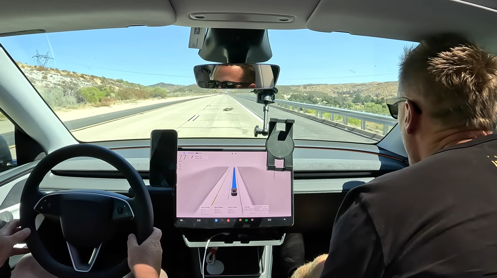 This YouTuber’s Cross-Country ‘Self Driving’ Road Trip Shows What You Shouldn’t Do With A Tesla