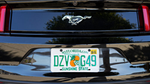 Florida DMV Finally Clarifies Confusing License Plate Frame Law