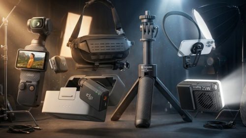 I swear by these 9 cameras and accessories for shooting TikTok content — and they all fit in one small sling bag