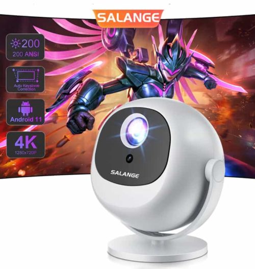 SALANGE P360 4K Portable Smart Projector Review-A Smart Cinema Anywhere