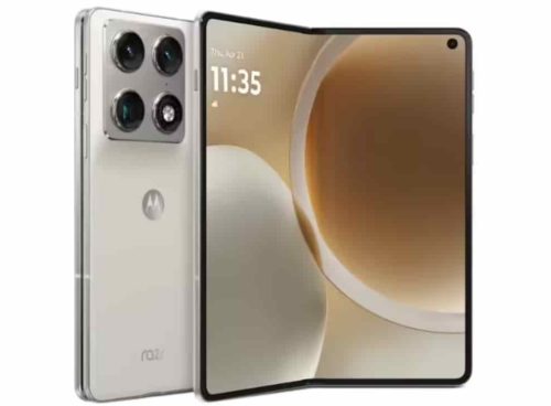 Motorola’s First Large Foldable, Razr Fold, Officially Unveiled: 8.09-inch 2K Inner Display+6.56-inch Outer Screen