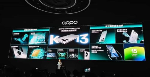 New OPPO K Turbo Model Features Enhanced Performance: Equipped with MediaTek 9500s Processor, a 6.78″ 1.5K LTPS Straight Screen
