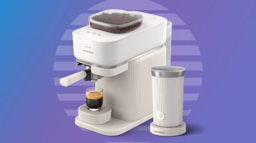 Think brewing coffee with fresh beans is too much hassle? The new Philips Baristina might just change your mind with its ‘one swipe’ system
