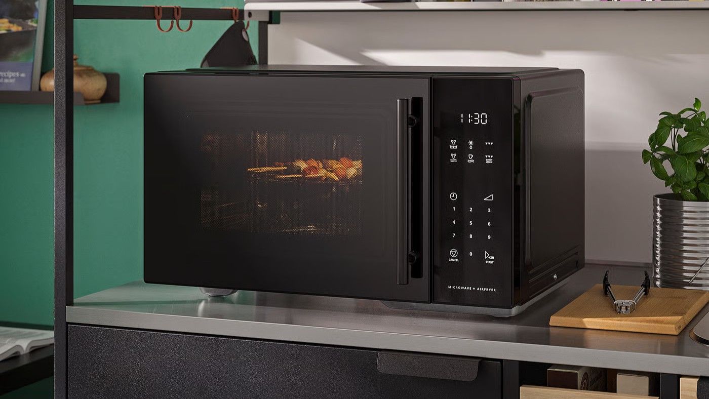 IKEA just launched a budget-friendly air fryer and microwave combo, and it might be the only cooking appliance your tiny kitchen needs