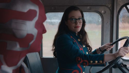 ‘I am literally not in it… but I could be in it.’ Kat Dennings says she’s ‘in Marvel’s system’ so she can’t rule out an appearance in Avengers: Doomsday