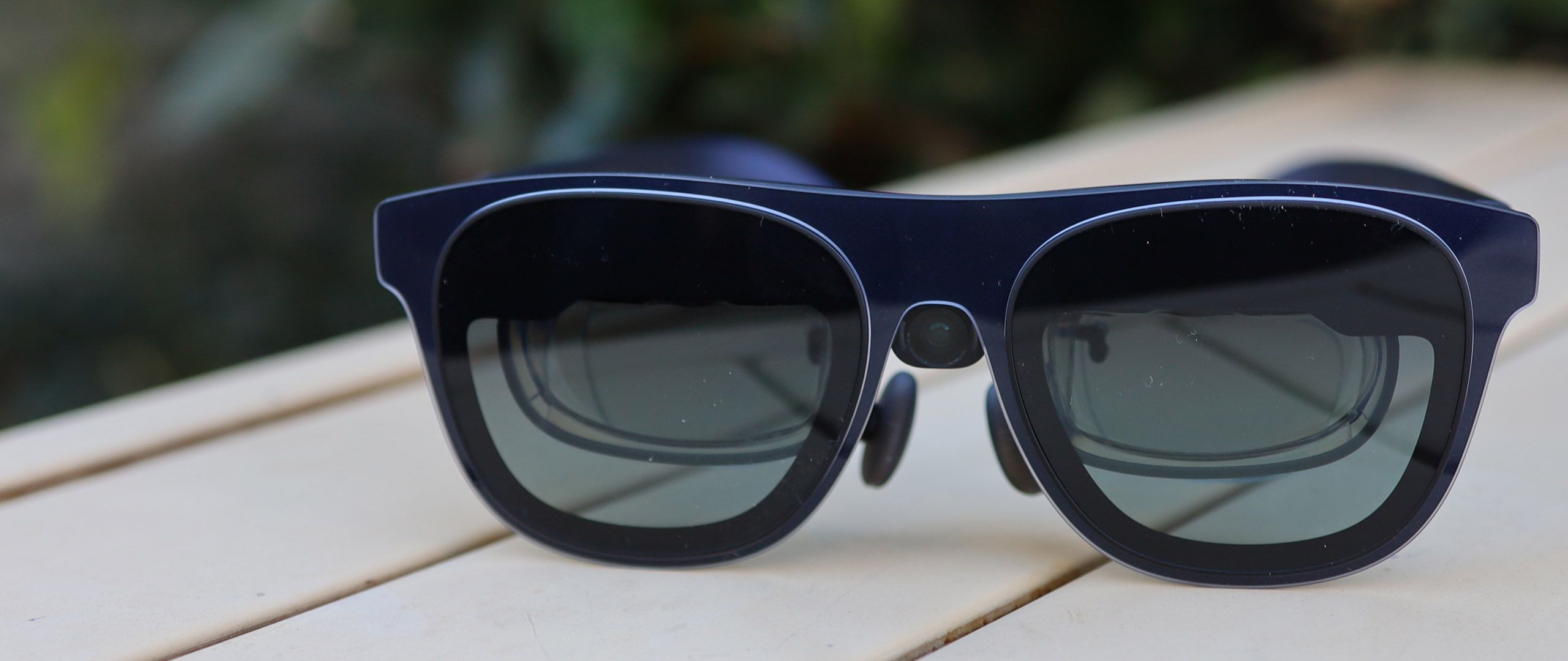 The Xreal 1S glasses put a big virtual screen in front of your face, and I’m loving the simplicity and pure entertainment value
