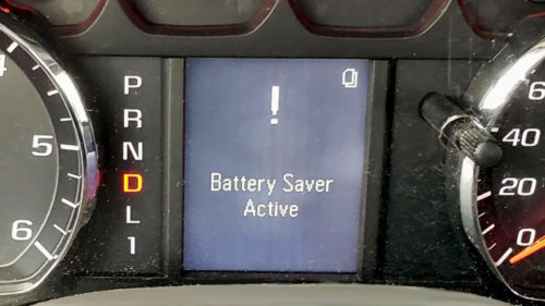What Does ‘Battery Saver Active’ Mean On Your GM’s Dashboard?