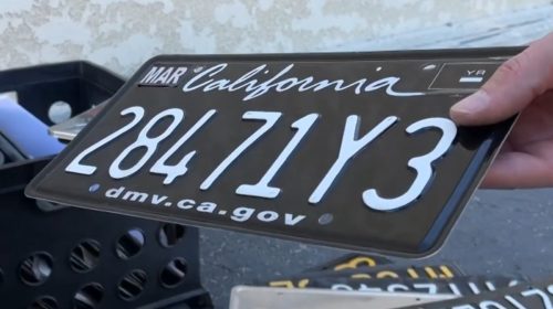 CA Drivers Are Modding License Plates To ‘Look Pretty’ – Now Cops Are Cracking Down