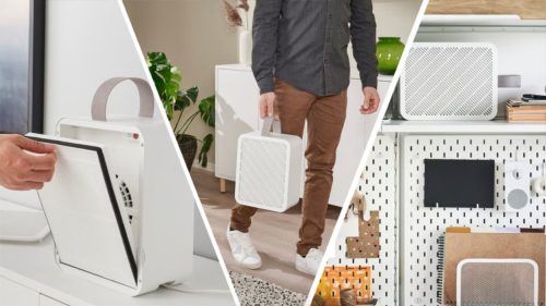 This $50 IKEA air purifier looks like a little Scandi suitcase and has everything you need for clean air whenever you go