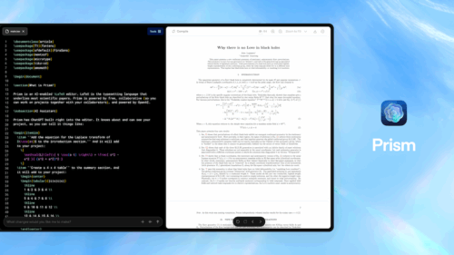 ‘We’re still early, but it’s clear that AI will play a meaningful role in how science advances’: OpenAI launches free Prism app for scientific research