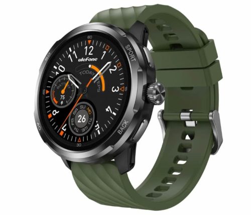 Ulefone Armor Watch Pro: Rugged Smartwatch with AMOLED Display, GPS, and Health Monitoring