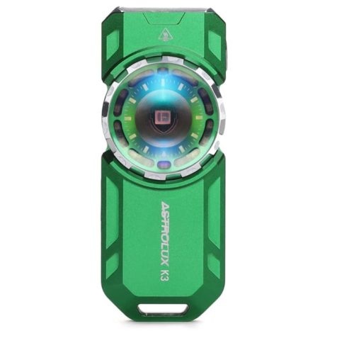 Astrolux® K3 1550LM EDC Flashlight Review – Long Throw, RGB LEDs, UV Light & Rechargeable Battery