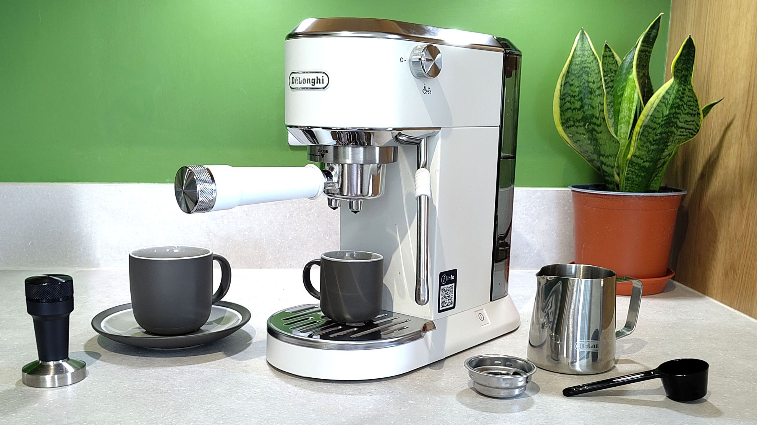 I test coffee makers for a living, and this tiny De’Longhi espresso machine is the only one with a permanent spot on my own kitchen counter
