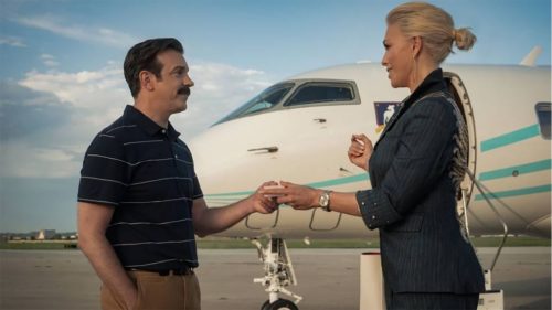 Ted Lasso star asks ‘am I allowed to say that?’ after dropping big release month update for season 4 of the beloved Apple TV show