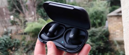 I tested the earbuds that morph from workout headphones to open ‘buds and it works — but that’s only half the story