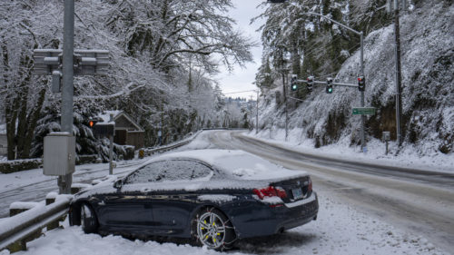 When Your Car Slides In Winter Weather, This Could Prevent A Crash