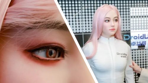 The world’s first ‘biomimetic AI robot’ just strolled in from the uncanny valley — and yes, it’s super-creepy