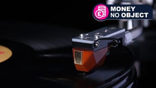 Money no object? This turntable cartridge is made from the same wood as million-dollar violins, as well as diamonds (of course)
