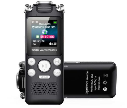1.44-Inch Screen Digital Voice Recorder at $39.99: The Ultimate Tool for Clear, High-Quality Recordings