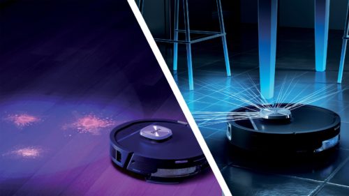 Shark’s new robovac has a UV light to make your grubby floors glow — before scrubbing them clean again