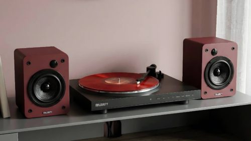 ‘Perfect Record Store Day prep’: Majority’s new turntable-speaker combo is surprisingly affordable (and colorful!)