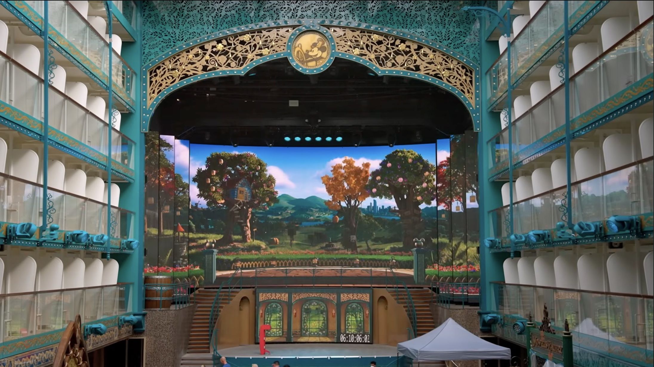 ‘We’ve got 5.5 million beautiful individually tested pixels’ — Disney Adventure’s giant screen turns the middle of the ship into an immersive stage