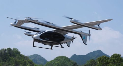 Pilotless 2-ton-class cargo drone demonstrates long-range mountain delivery with 200km capability and vertical landing ability