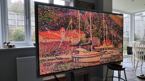 I’ve lived with Samsung’s new flagship OLED TV — and I’ve never seen anything quite like it