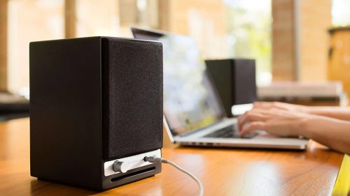 A Beloved Affordable Hi-Fi Brand Is Having an Important Sale on Its Desktop Speakers