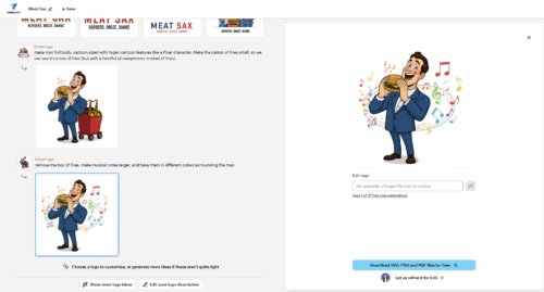 VistaPrint AI logo maker review