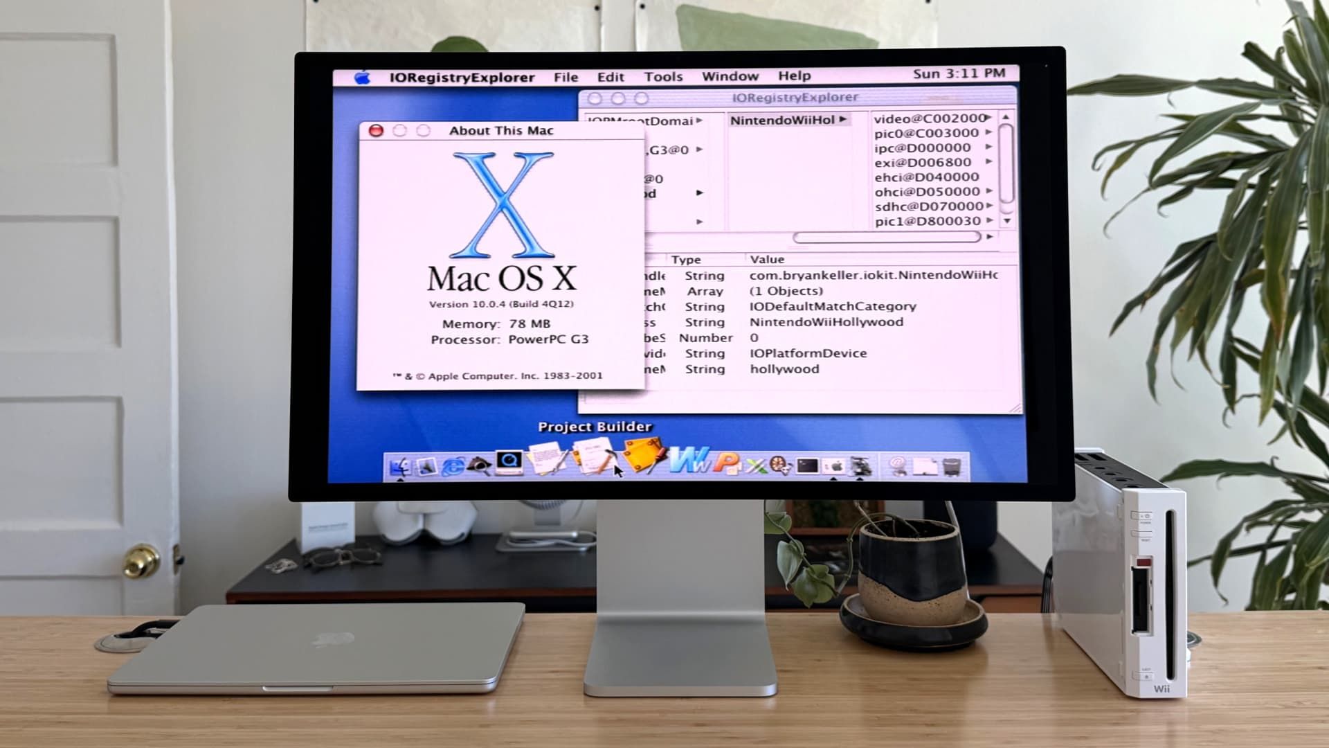 ‘Everything is magenta’: This wild hack got Mac OS X Cheetah working on a Nintendo Wii, and I can’t quite believe it