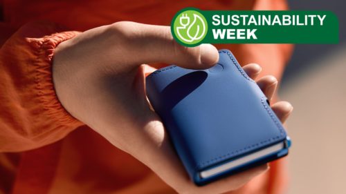 This trackable wallet is made from responsibly sourced, recycled materials — and I think I prefer it to AirTags