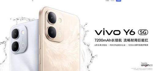 Vivo Y6 5G mobile phone Released: 6.75-inch 720P LCD screen, Snapdragon 4 Gen 2 chip, starting from 1,799 yuan