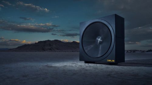 That’s not a sub, THIS is a sub — Deus Audio’s 60-inch infrasonic bass driver is nearly 6 feet tall, can hit 8Hz, and handles 20,000W of power. This would be the ultimate home theater upgrade…