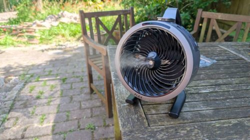 I’m glad I had this powerful and silent fan ready to go for this week’s unnaturally hot weather
