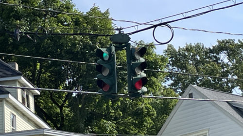 The Only Upside Down Traffic Light In America (And Why It Exists)