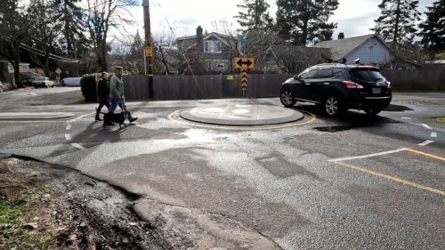 Your Neighborhood’s Mini-Traffic Circles Actually Serve An Important Purpose