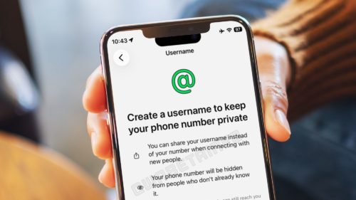 WhatsApp’s latest beta lets you set up a username, so you don’t have to share your phone number