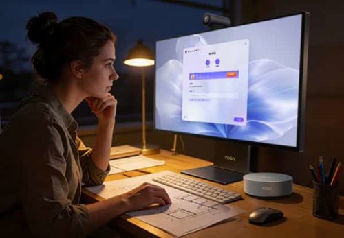 Lenovo YOGA AI Mini computer starts at 5499 yuan: equipped with Ultra 5 325 and DingOS system