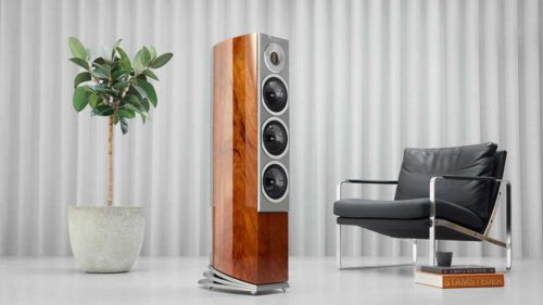 This beautiful hand-made floor-standing speaker ain’t cheap, but I can’t take my eyes off it and I haven’t even heard it yet