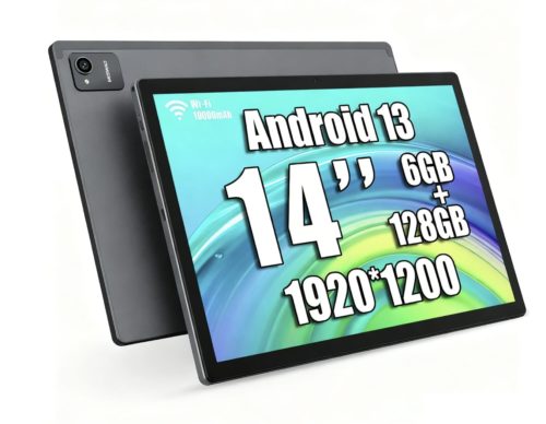 MESWAO B2 Tablet PC Review–14-Inch Android 13 Features, Helio G85 & 10000mAh Battery