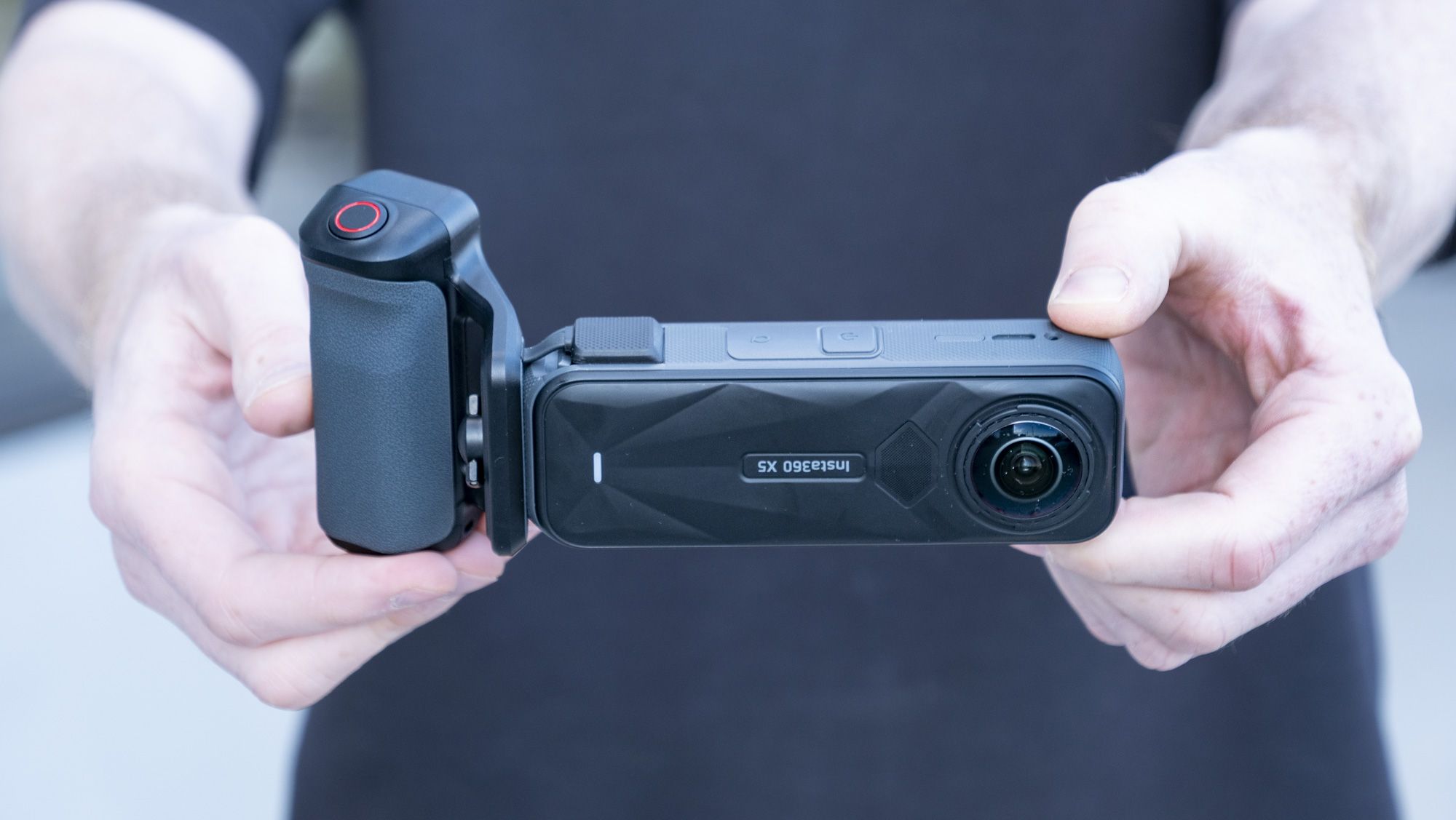 I tried my favorite 360 action camera as a point-and-shoot with this grip accessory — here’s what I learned