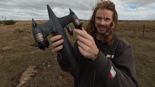 Custom drone makers hit 453mph to (unofficially) break the record for fastest drone on earth — and hand-made sawtooth carbon fiber propellors made all the difference